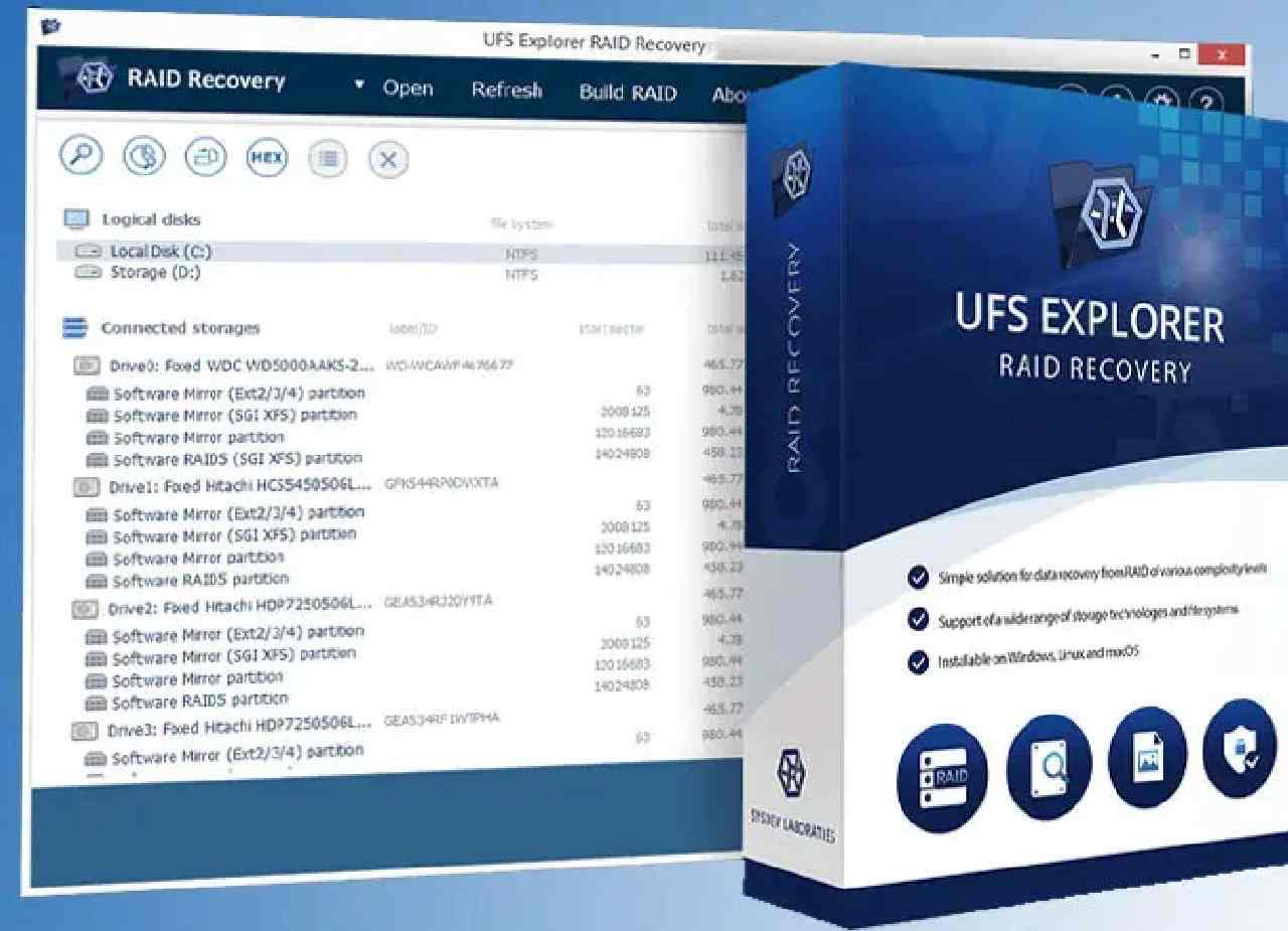 UFS Explorer RAID Recovery for MacOS Download (Latest 2026)
