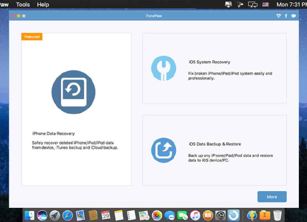 FonePaw iPhone Data Recovery 8.6.0 for MacOS