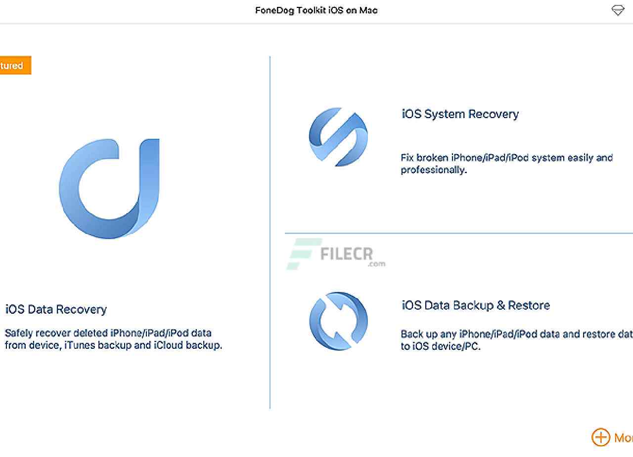 FoneDog Toolkit for iOS 2.1.88 for MacOS Free Download