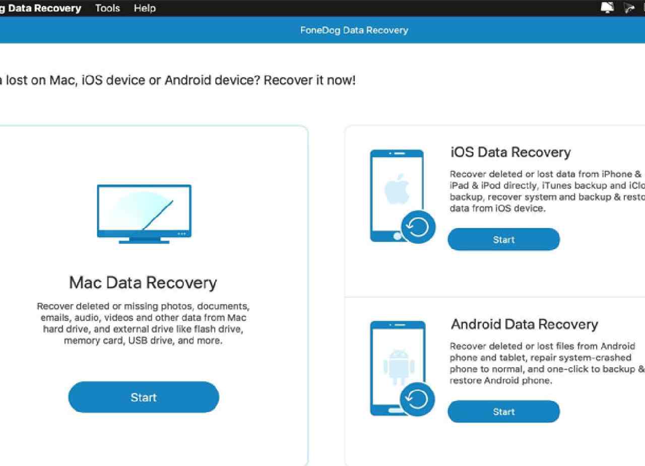 FoneDog Data Recovery 1.3.10 for MacOS Free Download