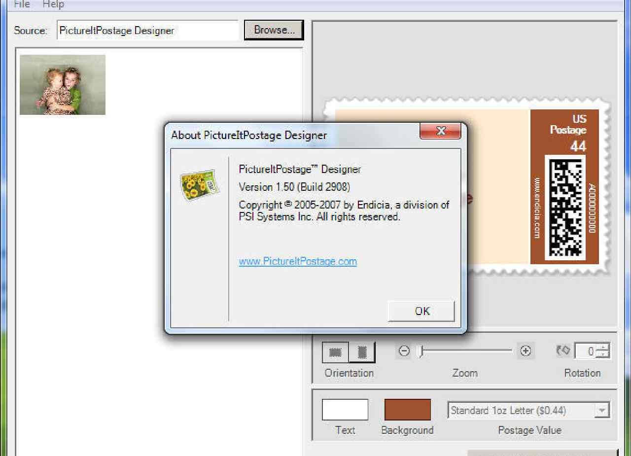 PictureItPostage Designer (free version) download for PC