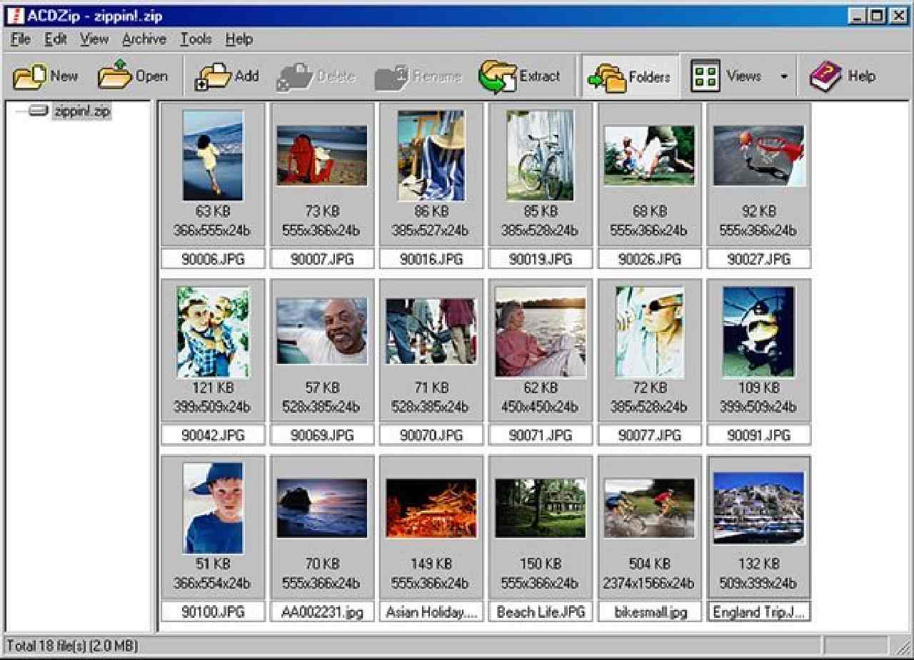 ACDZip (free version) download for PC