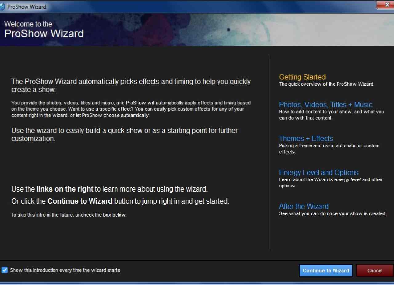 ProShow Producer (free version) download for PC