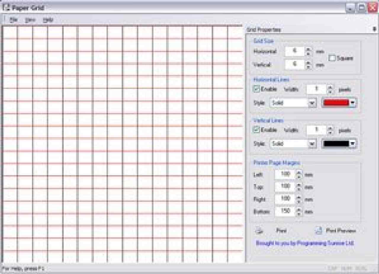 Paper Grid (free version) download for PC