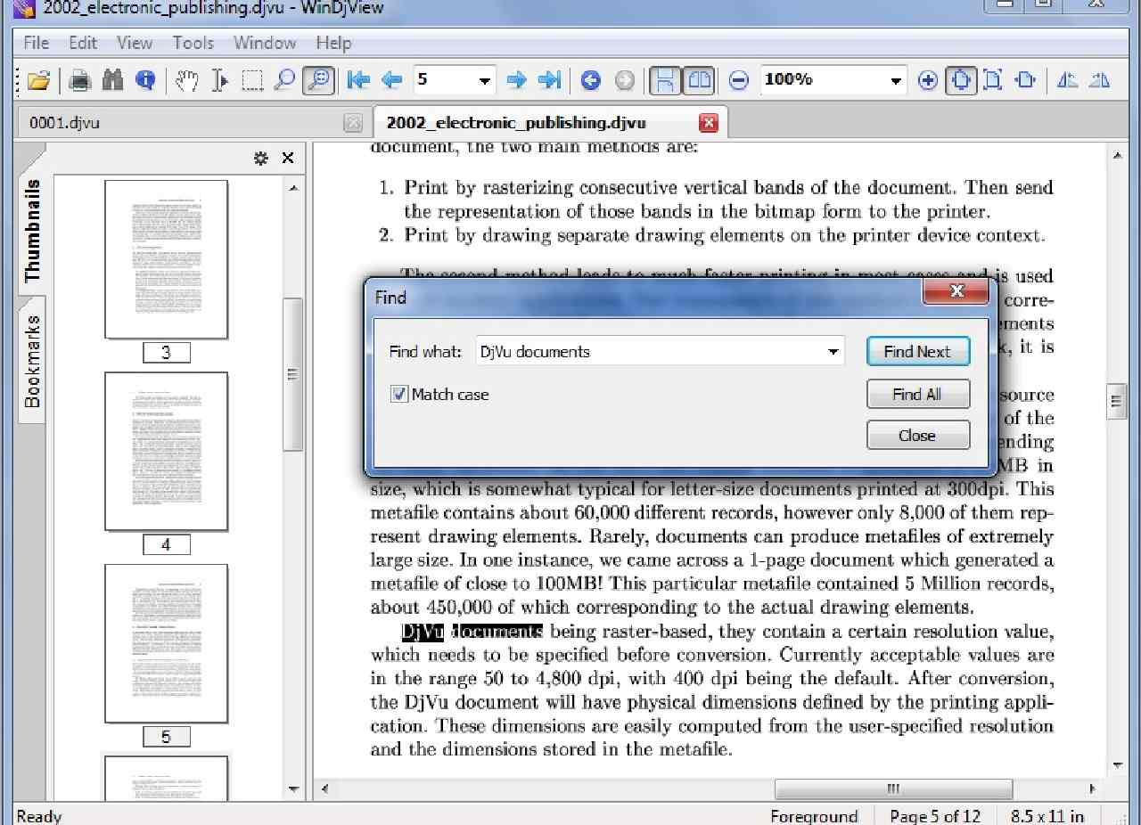 WinDjView (free) download Windows version