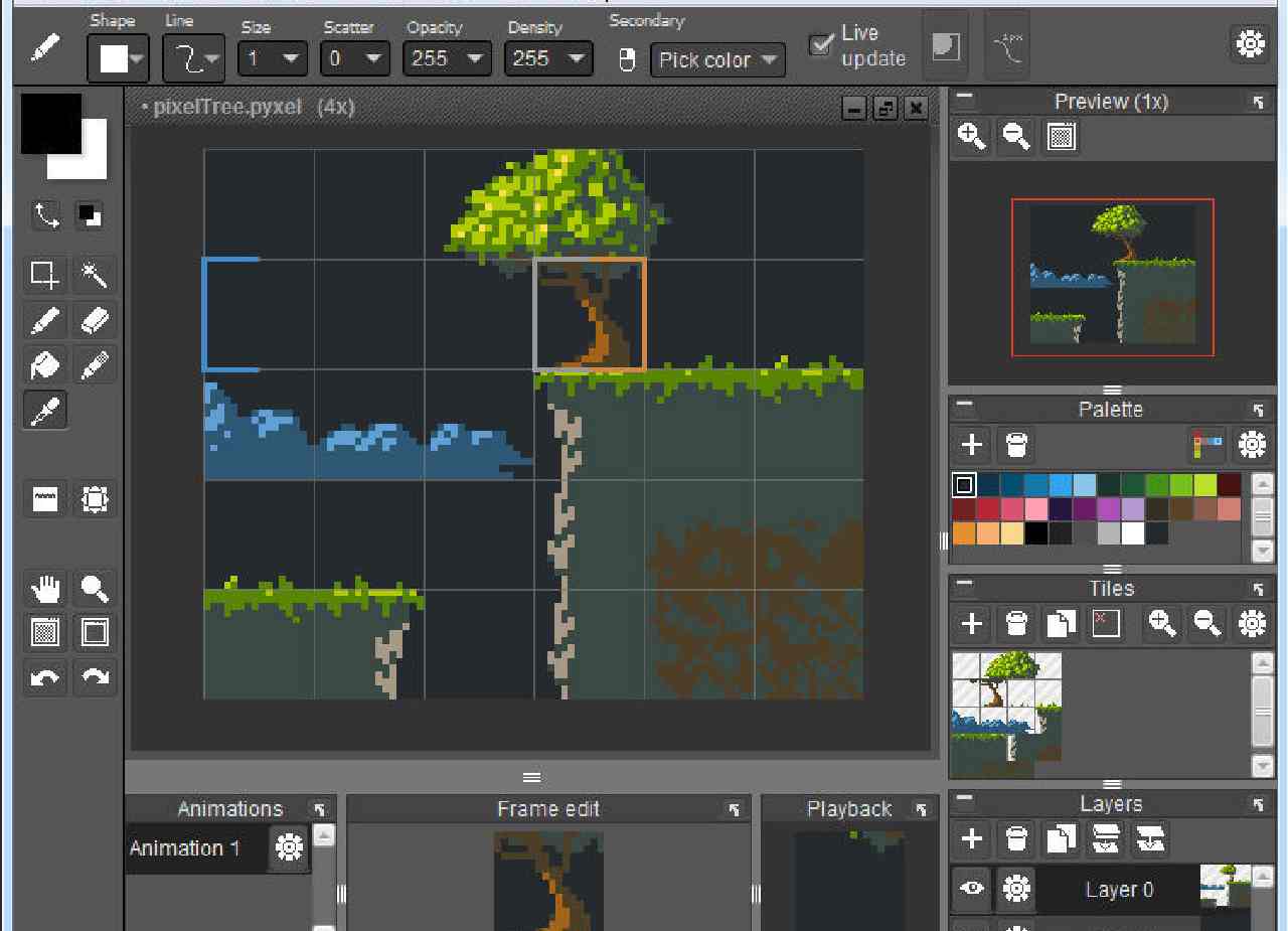 PyxelEdit (free) download Windows version
