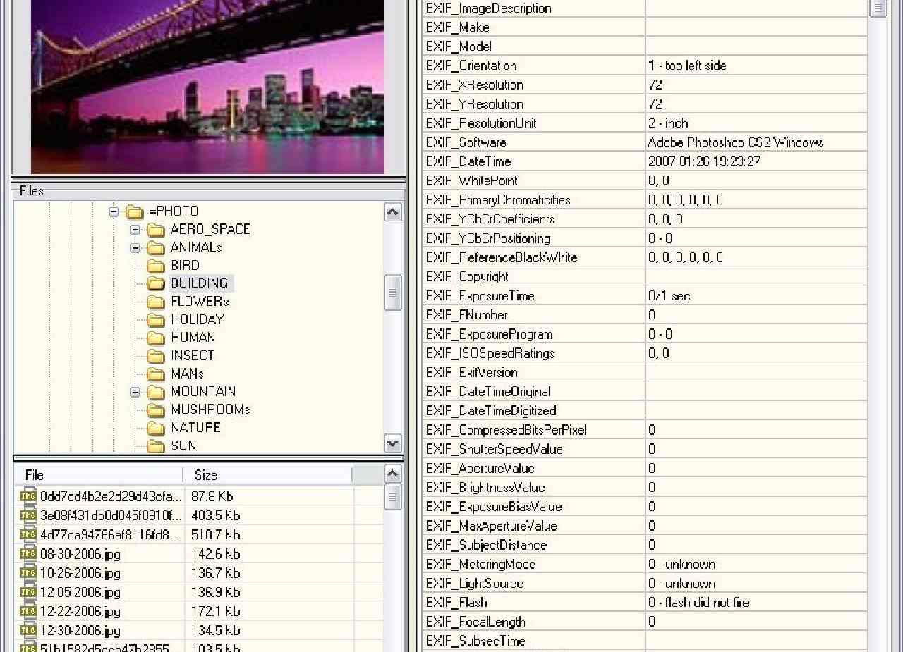 Full Image Info (free) download Windows version