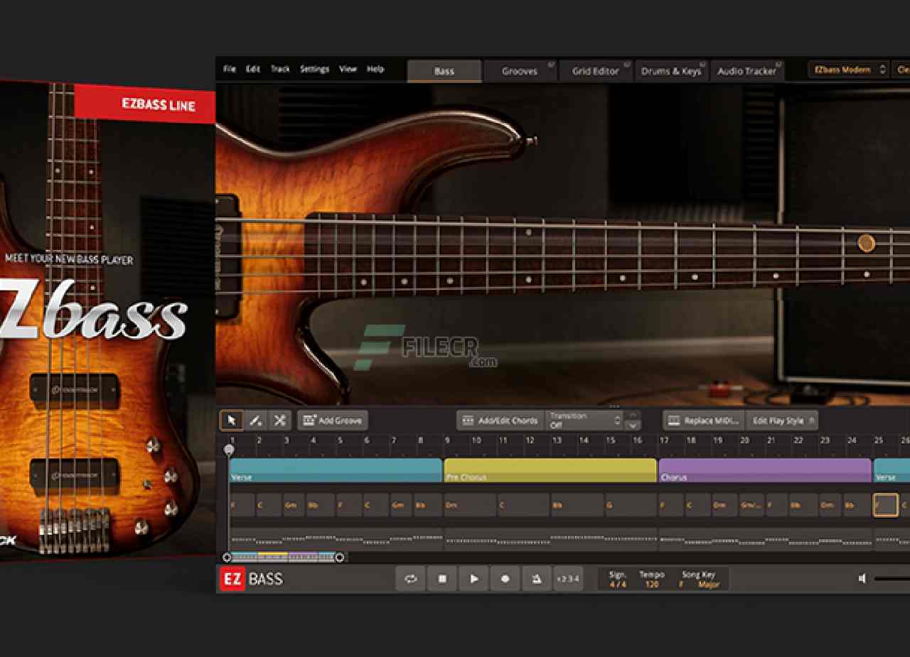 Toontrack EZbass 1.3.2 for MacOS Free Download