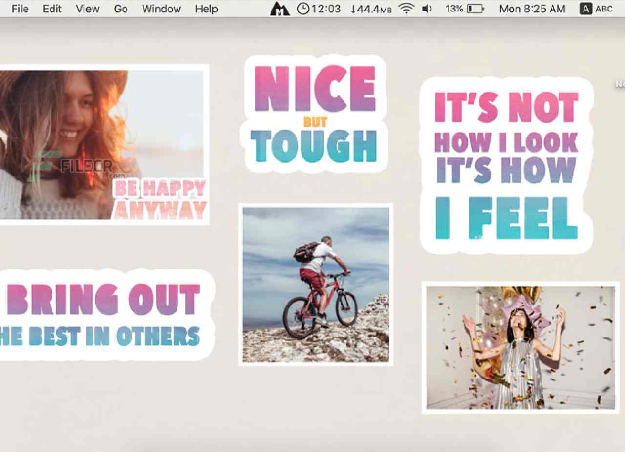 Desktop Stickers 2.93 for MacOS Free Download