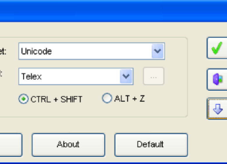 UniKey (free) download Windows version