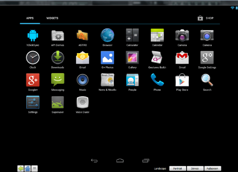 ANDY OS (free) download Windows version