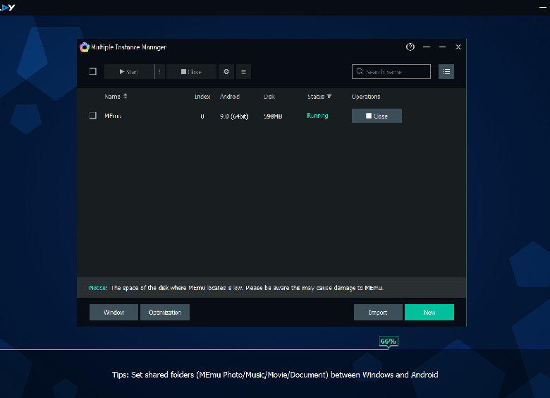 MEmu (free) download Windows version